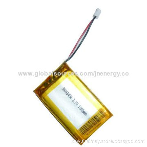 3.7V Lithium Polymer Battery for Warm Clothing and Digital Cameras with 110mAh Nominal CapacityNew